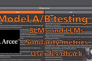 In this video, we build a model A/B testing web application with Arcee Conductor and Gradio.