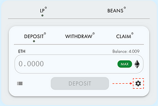 bean.money Website Settings Guide