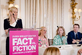 Dr. Eva Andersson-Dubin shares images from the Dubin Breast Center Fact vs. Fiction 2024.