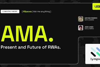 AMA Recap with Lympid and Legend’s CEO