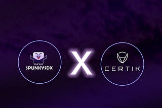 spunkySDX partners with certik!