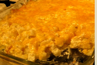 Side Dish — Creamy Potato Casserole