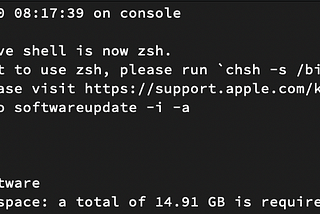 Mac won't update even after restart? Use the terminal!