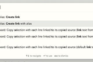Over at Workings: Link With Alias Plugin