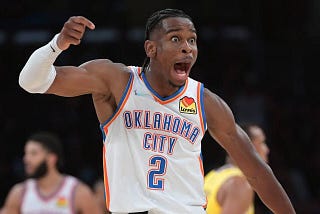 SGA’s Meteoric rise to NBA Superstardom, And the second arrival of the OKC Thunder