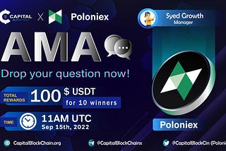 CAPITALB AMA Recapitulation - Poloniex Exchange