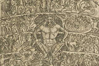 Photo of etching of Dante’s circles of hell by <a href=”https://unsplash.com/@artchicago?utm_source=unsplash&utm_medium=referral&utm_content=creditCopyText">Art Institute of Chicago</a> on <a href=”https://unsplash.com/photos/detailed-etching-of-a-mythical-creature-surrounded-by-scenes-v-Nu0qTW82c?utm_source=unsplash&utm_medium=referral&utm_content=creditCopyText">Unsplash</a>