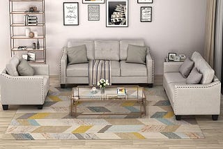 Transform Your Living Space with the UBGO Sectional 3 Piece Furniture Set Are you looking to…