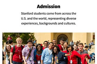 Bias and Discrimination at  Stanford’s Admissions Department