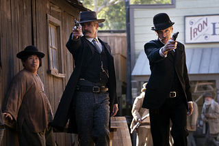 Scene from the HBO series Deadwood