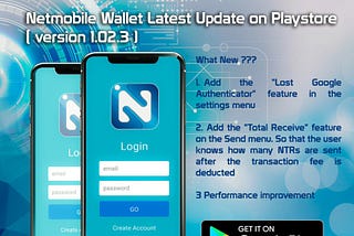 Update terbaru netrum wallet app di playstore