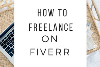 So you want to make your first sale on Fiverr?