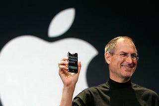 Steve Jobs reavilingfirst Iphone