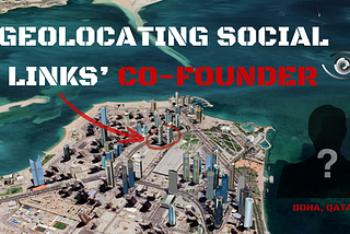 Geolocating Social Links’ Co-Founder via OSINT techniques