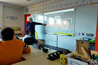 First SPACE Consortium tests with school children in Échirolles, France