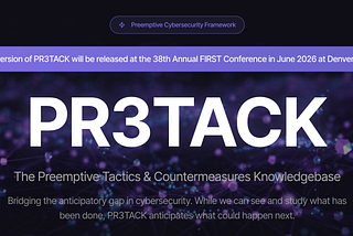 PR3TACK: A Framework for Preemptive Security Operations
