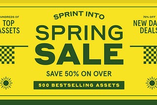 Unity’s “Spring Into Spring Sale”