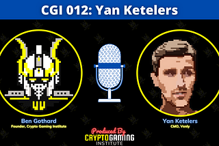 CGI 012: Yan Ketelers | CMO, Venly & Founder, Sticker Pet & Growth Strategist, Livefast