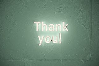 The Greatness of Thank You