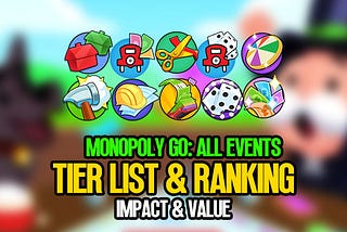Monopoly GO: All Events Tier List and Ranking | Impact and Value