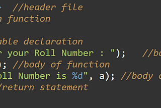 Basics of Programming