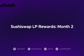 Sushiswap LP Rewards: Month 2