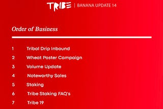 Banana Update #14