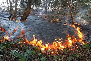 Monitoring the Kilauea Eruption Through Cloud Cover with Radar and AI