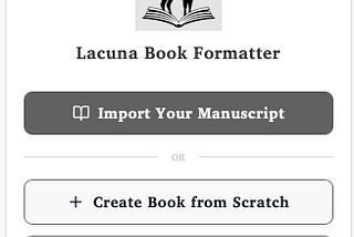 Tech: Lacuna Formatting Software Review