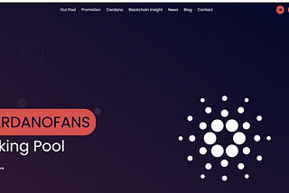 Cardano Fans Development Update — 14.11.2021