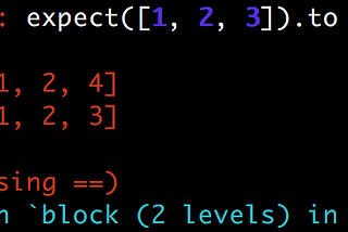 The output of unit tests in Rust could be better