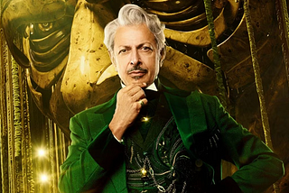 Jeff Goldblum as the Wizard in 2024’s “Wicked: Part One.”