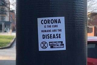 Corona is the Cure, Humans are the Disease, is it True?