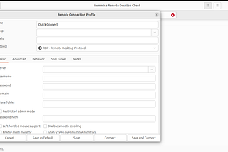How to view an Azure virtual machine with a GUI on a local Ubuntu computer
