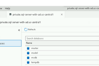 Create a SQL Server instance integrated with Active Directory using Google Cloud SQL