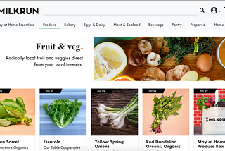 Design Case Study: MilkRun