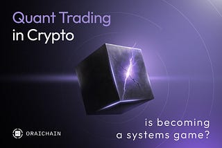 Quant Trading in Crypto is becoming a systems game?