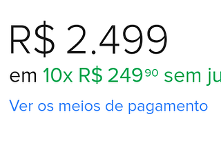 Mostrar preço parcelado no WooCommerce