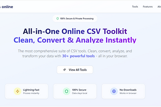 csv to json converter online | sql query csv tool | chart maker from csv online | natural language query csv | no code ml csv browser | How to Run SQL Queries on CSV Files Online