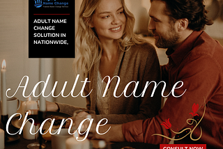 Adult Name Change