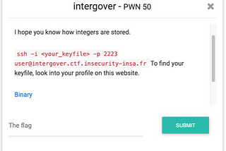 [Write-up][ສະເຫລີຍ] intergover | INS’HACK