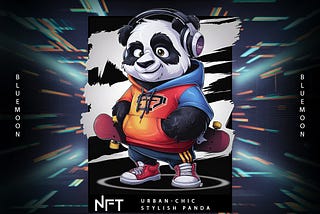Limited Edition NFT Urban — Chic Stylish Panda