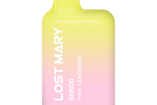 Pink Lemonade Paradise: Dive into Flavorful Vaping with Lost Mary BM600 Disposable Vape