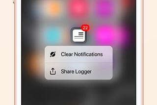 iOS Feature Request: Force Press To Clear Badge Notifications