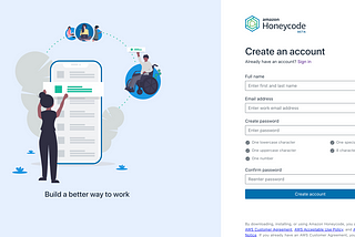 “No Code” Application with AWS Honeycode