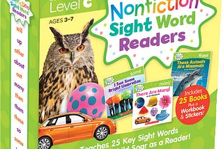 [READING BOOK] Nonfiction Sight Word Readers Parent Pack Level C: Teaches 25 key Sight Words to…