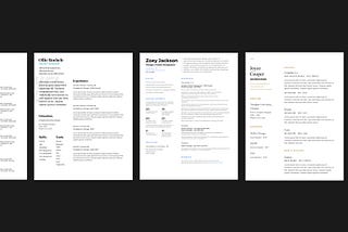 5 résumé templates you should be using