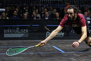The most outstanding male squash players