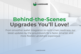 Landshare App Update