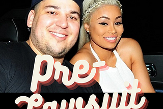 Rob Kardashian and Blac China pre lawsuit graphic by Christine C. Oddo